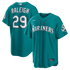 Nike Cal Raleigh Seattle Mariners Alternate 50th Season Patch Stadium Jersey Teal