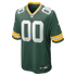 Nike Green Bay Packers Custom Game Jersey Green