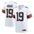 Nike Bernie Kosar Cleveland Browns Retired Player Game Jersey White