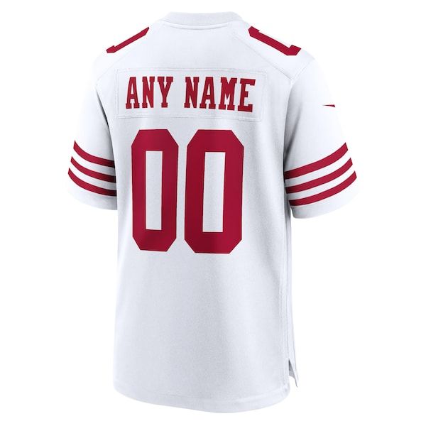 Nike San Francisco 49ers Custom Game Jersey White