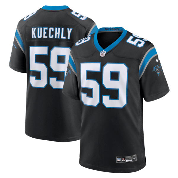 Nike Luke Kuechly Carolina Panthers Game Jersey Black