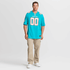 Nike Miami Dolphins Custom Game Jersey Aqua