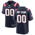 Nike New England Patriots Custom Game Jersey Navy