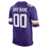 Nike Minnesota Vikings Custom Game Jersey Purple