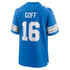 Nike Jared Goff Detroit Lions Game Jersey Blue