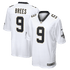 Nike Drew Brees New Orleans Saints Game Jersey White