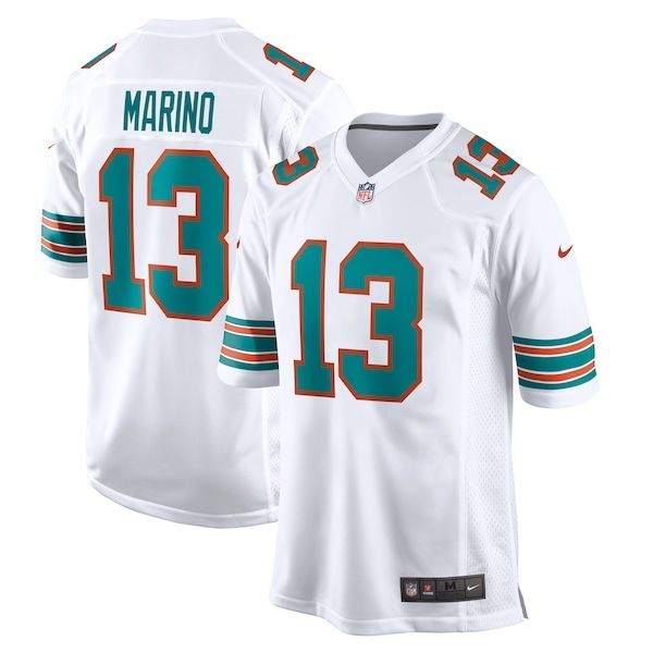 Nike Dan Marino Miami Dolphins Retired Player Game Jersey White