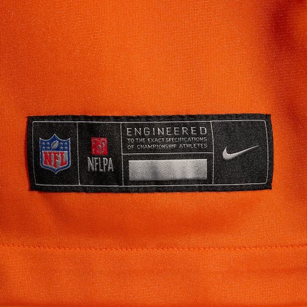 Nike Patrick Surtain II Denver Broncos Team Game Jersey Orange