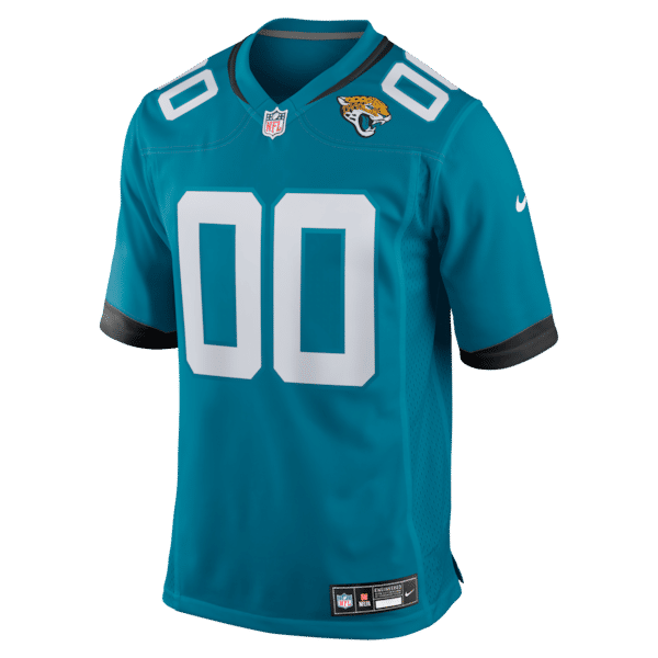 Nike Jacksonville Jaguars Custom Game Jersey Teal