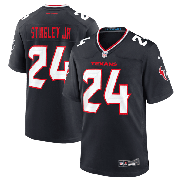 Nike Derek Stingley Jr. Houston Texans Game Jersey Navy