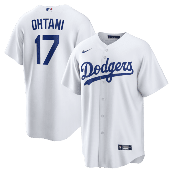 Nike Shohei Ohtani Los Angeles Dodgers Home Replica Jersey White