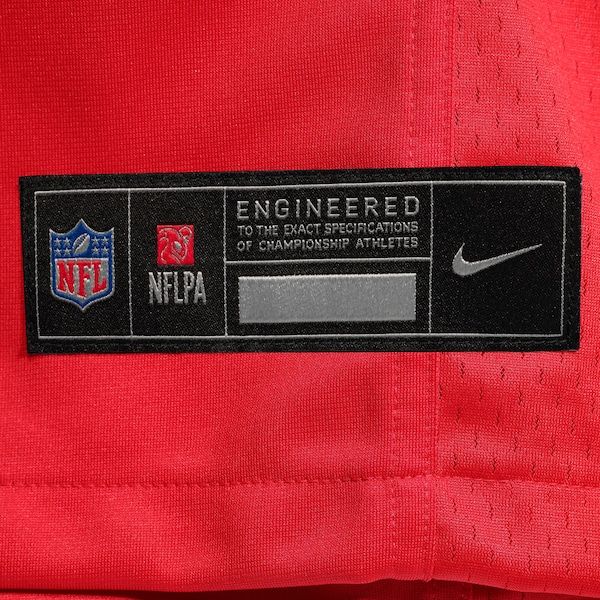 Nike New England Patriots Alternate Custom Jersey Red
