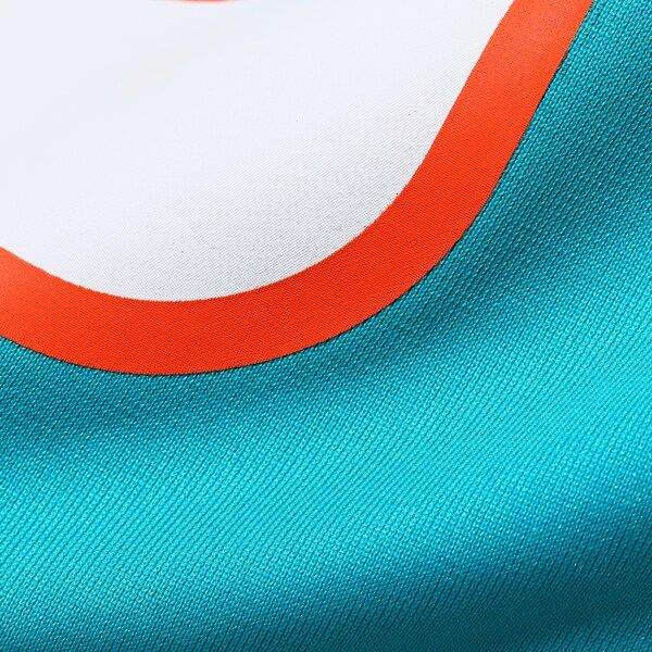 Nike Miami Dolphins Custom Game Jersey Aqua