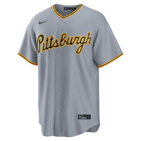 Nike Paul Skenes Pittsburgh Pirates Road Replica Jersey Gray