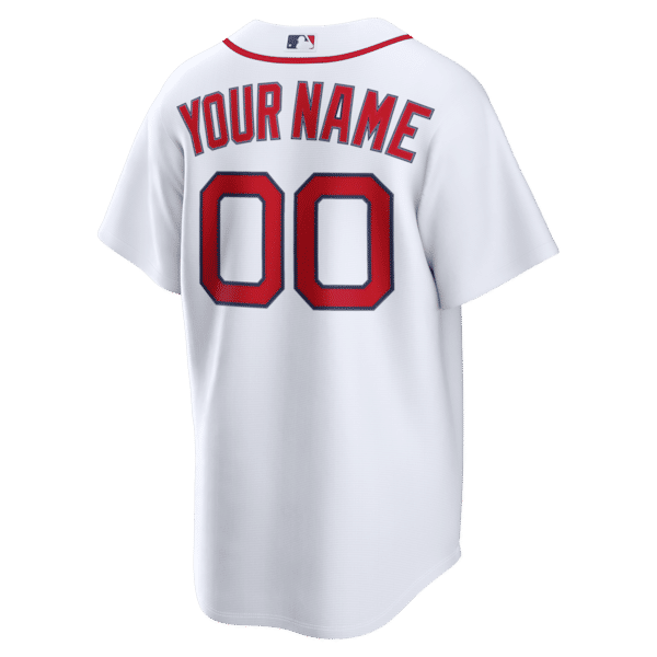 Nike Boston Red Sox Home Replica Custom Jersey White