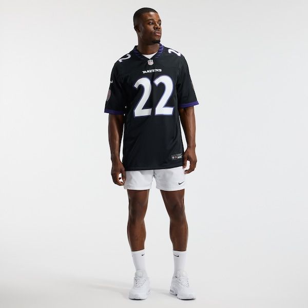 Nike Derrick Henry Baltimore Ravens Alternate Game Jersey Black