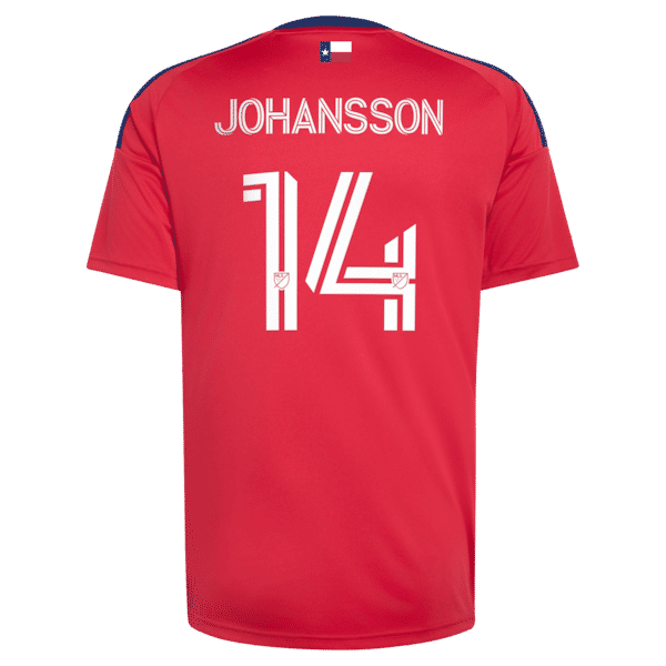 Adidas Herman Johansson FC Dallas 2026 DNA Kit Replica Jersey Red