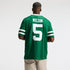 Nike Garrett Wilson New York Jets Vapor F.U.S.E. Stitched Limited Jersey Green