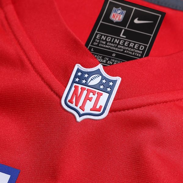 Nike New England Patriots Alternate Custom Jersey Red