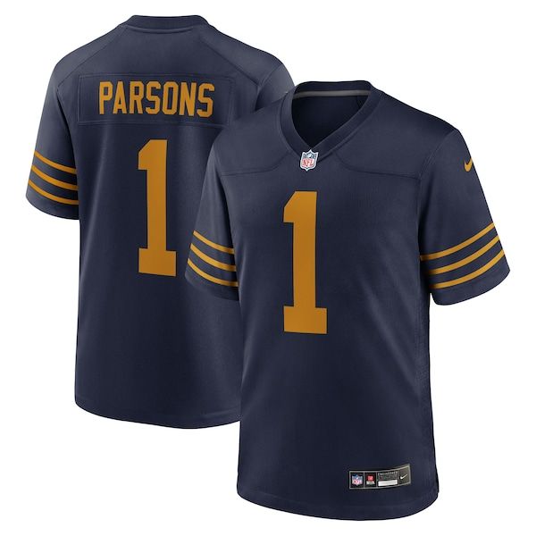 Nike Micah Parsons Green Bay Packers Game Jersey Navy