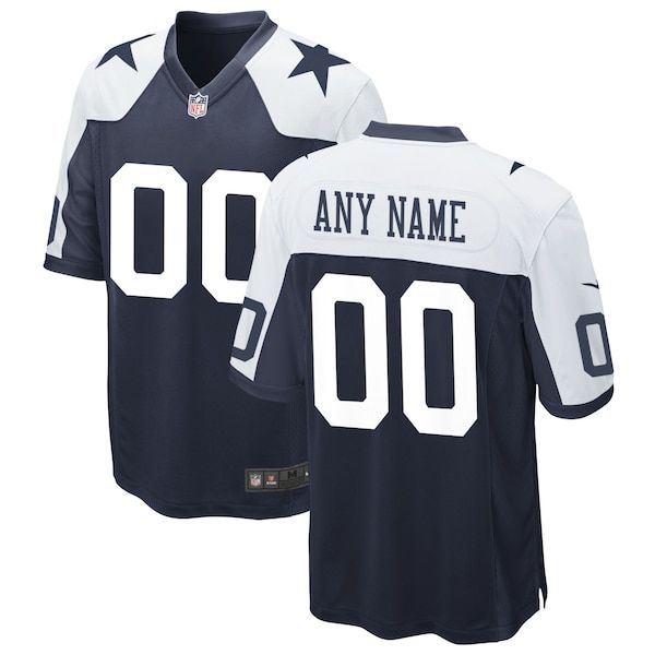 Nike Dallas Cowboys Custom Game Jersey Navy