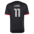 Adidas Louis Munteanu D.C. United 2026 Black-and-Red Kit Replica Jersey Black