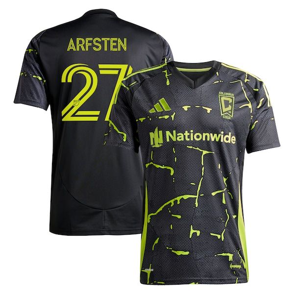 Adidas Maximilian Arfsten Columbus Crew 2025 The Goosebumps Kit Replica Jersey Black