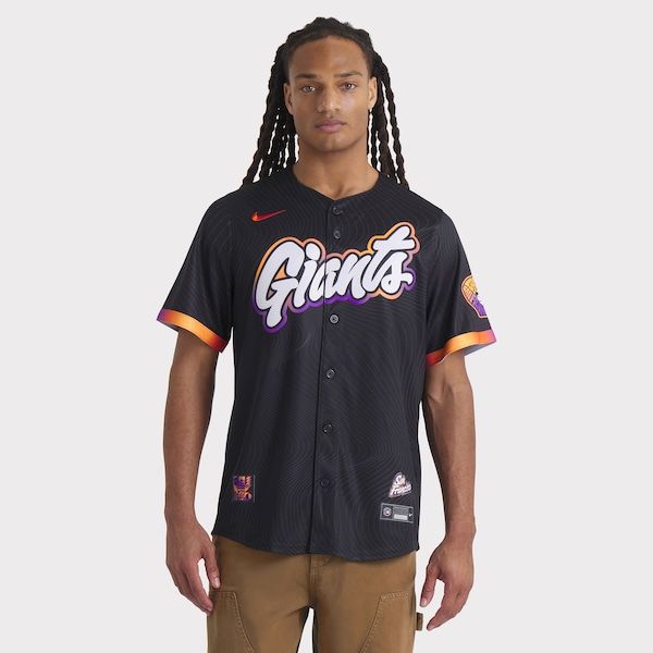 Nike Matt Chapman San Francisco Giants 2025 City Connect Limited Jersey Anthracite