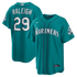 Nike Cal Raleigh Seattle Mariners Alternate 50th Season Patch Stadium Jersey Teal