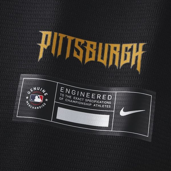 Nike Konnor Griffin Pittsburgh Pirates 2026 City Connect Stadium Jersey Black