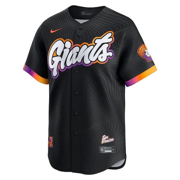 Nike Matt Chapman San Francisco Giants 2025 City Connect Limited Jersey Anthracite