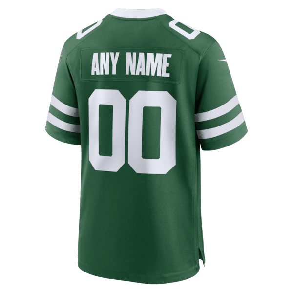 Nike New York Jets Custom Game Jersey Legacy Green