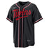 Nike Minnesota Twins Fashion Replica Black Out Jersey