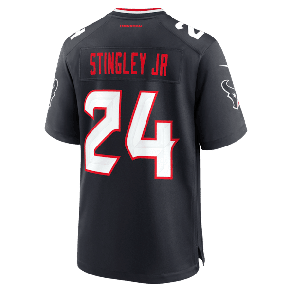 Nike Derek Stingley Jr. Houston Texans Game Jersey Navy