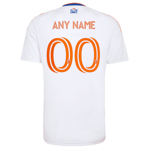 Adidas FC Cincinnati 2026 The Seven Hills Kit Replica Custom Jersey White