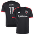 Adidas Louis Munteanu D.C. United 2026 Black-and-Red Kit Replica Jersey Black
