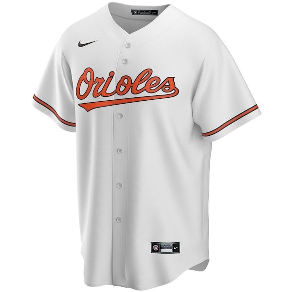 Nike Baltimore Orioles Home Replica Custom Jersey White