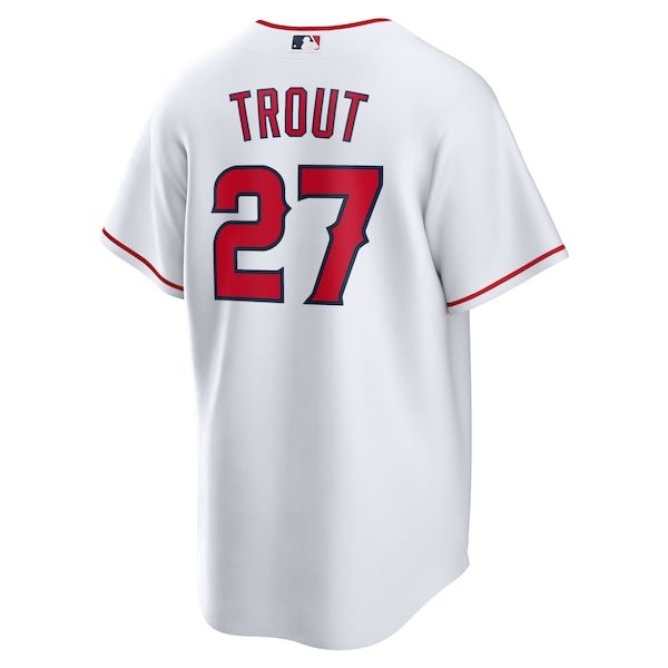 Nike Mike Trout Los Angeles Angels Home Replica Jersey White