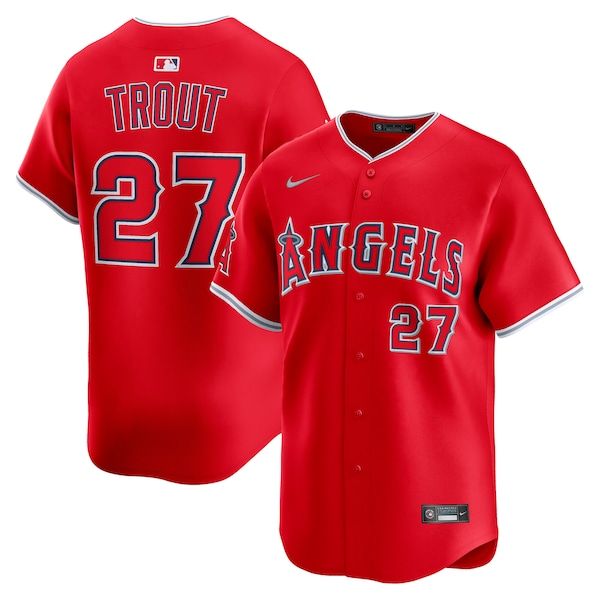 Nike Mike Trout Los Angeles Angels Alternate Limited Player Jersey Red