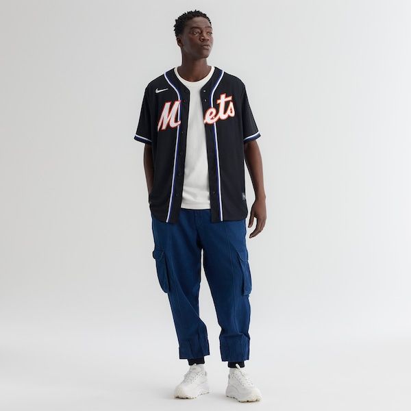 Nike Juan Soto New York Mets Alternate Replica Jersey Black