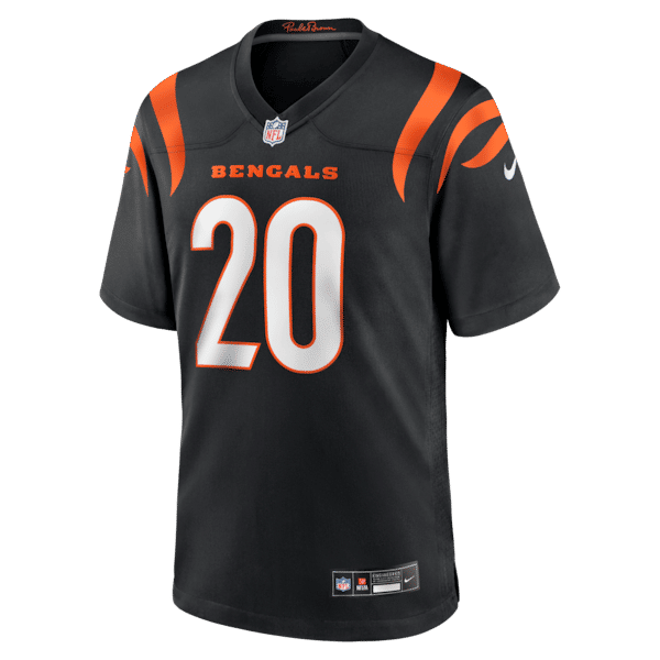 Nike Lemar Parrish Cincinnati Bengals Team Retired Game Jersey Black