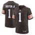 Nike KC Concepcion Cleveland Browns 2026 NFL Draft First Round Pick No. 24 Game Jersey Brown