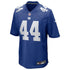 Nike Cam Skattebo New York Giants Game Jersey Royal