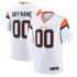 Nike Denver Broncos Custom Game Jersey White