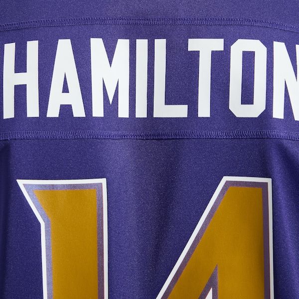 Nike Kyle Hamilton Baltimore Ravens Alternate Game Jersey Purple