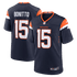 Nike Nik Bonitto Denver Broncos Alternate Game Jersey Navy