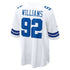 Nike Quinnen Williams Dallas Cowboys Game Jersey White