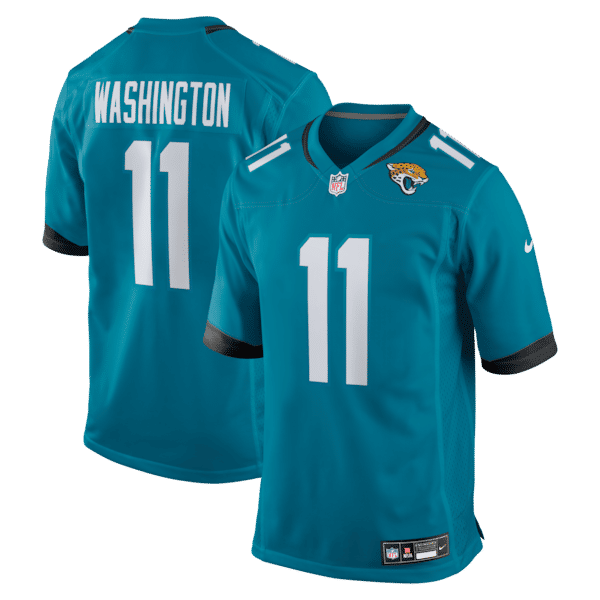 Nike Parker Washington Jacksonville Jaguars Game Jersey Teal