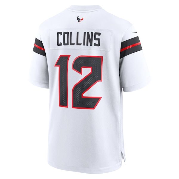Nike Nico Collins Houston Texans Game Jersey White