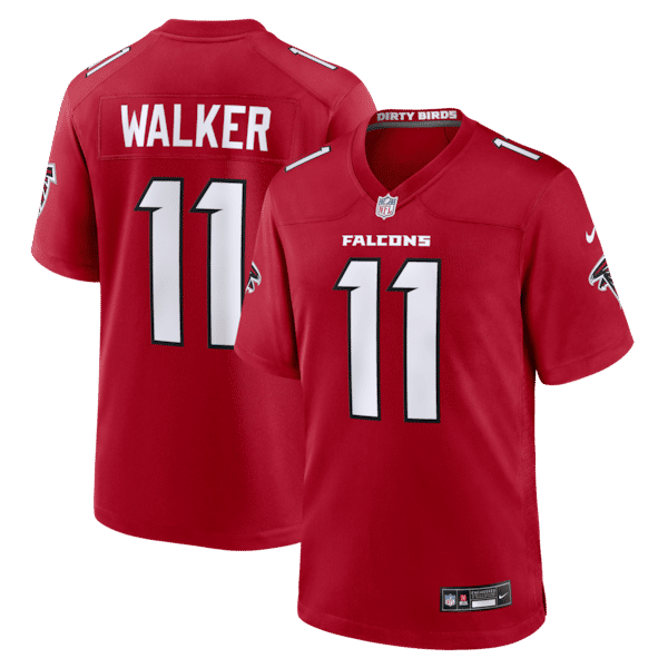 Nike Jalon Walker Atlanta Falcons Game Jersey Red